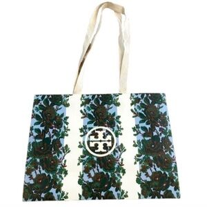Tory Burch Floral Shopping Bag 16” x 12”